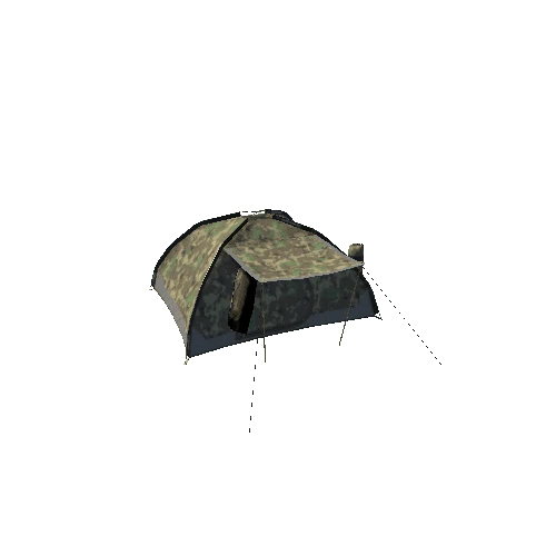 Camping Tent Camo_Multi Prefab